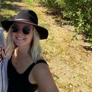 Black Adjustable Brimmed Anthropologie Hat
